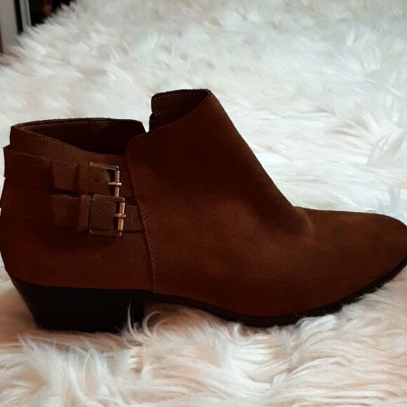 SAM ELDERMAN suede ankle boots zip 8 M‎ - Picture 3 of 11